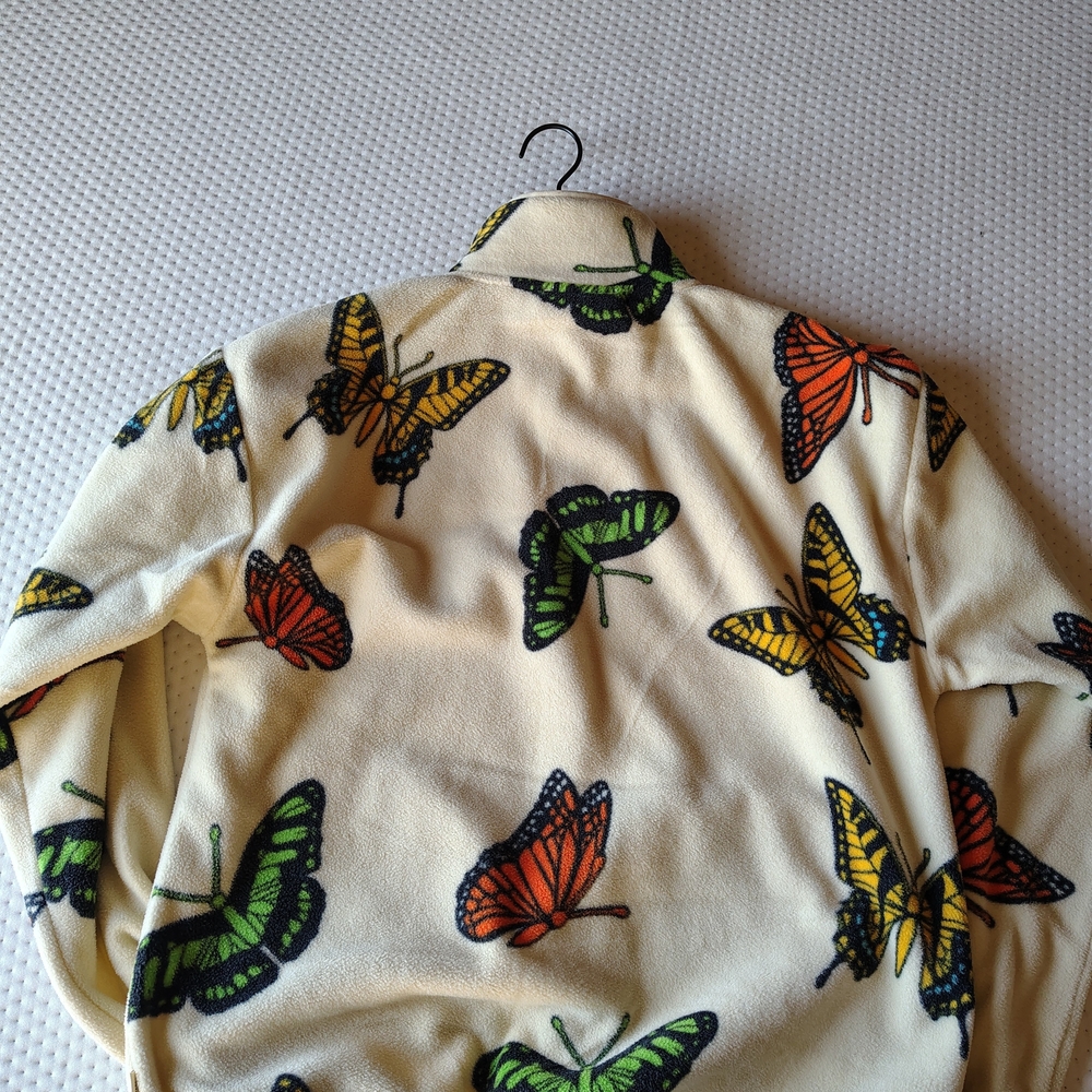 Parks Project Cream Fleece with Green and Black Accents